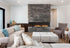 Ecosmart Fire Flex 140BY.BXR Bay Fireplace Insert - Black Finish / Black Burner - ESF.FX.140BY.BXR.B
